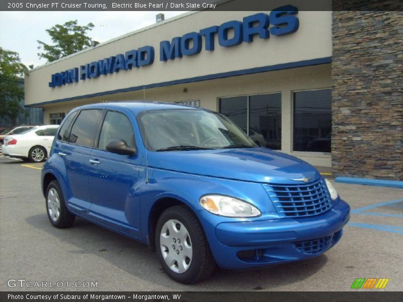 Electric Blue Pearl / Dark Slate Gray 2005 Chrysler PT Cruiser Touring