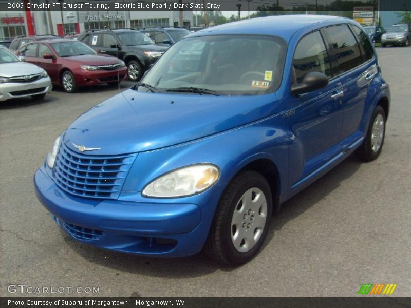 Electric Blue Pearl / Dark Slate Gray 2005 Chrysler PT Cruiser Touring