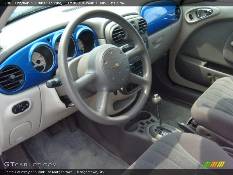 Electric Blue Pearl / Dark Slate Gray 2005 Chrysler PT Cruiser Touring