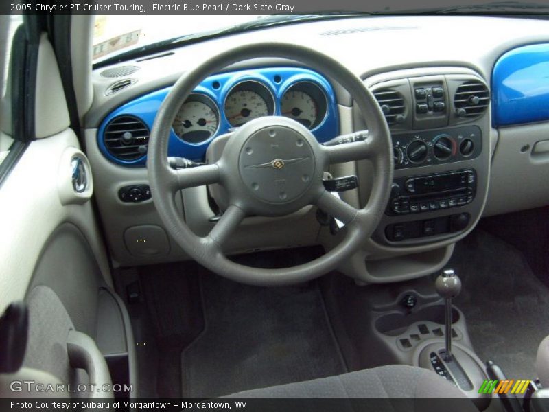 Electric Blue Pearl / Dark Slate Gray 2005 Chrysler PT Cruiser Touring