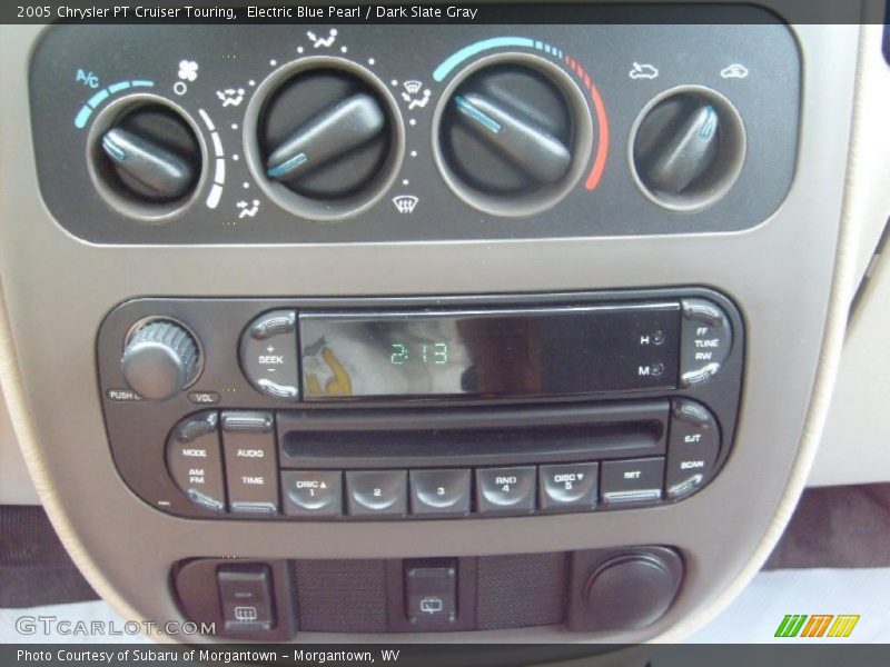 Electric Blue Pearl / Dark Slate Gray 2005 Chrysler PT Cruiser Touring