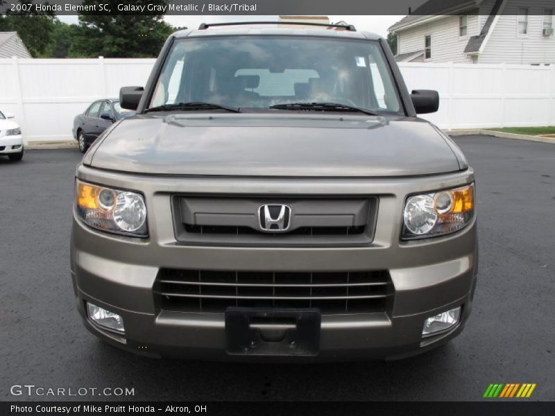Galaxy Gray Metallic / Black/Tribal 2007 Honda Element SC