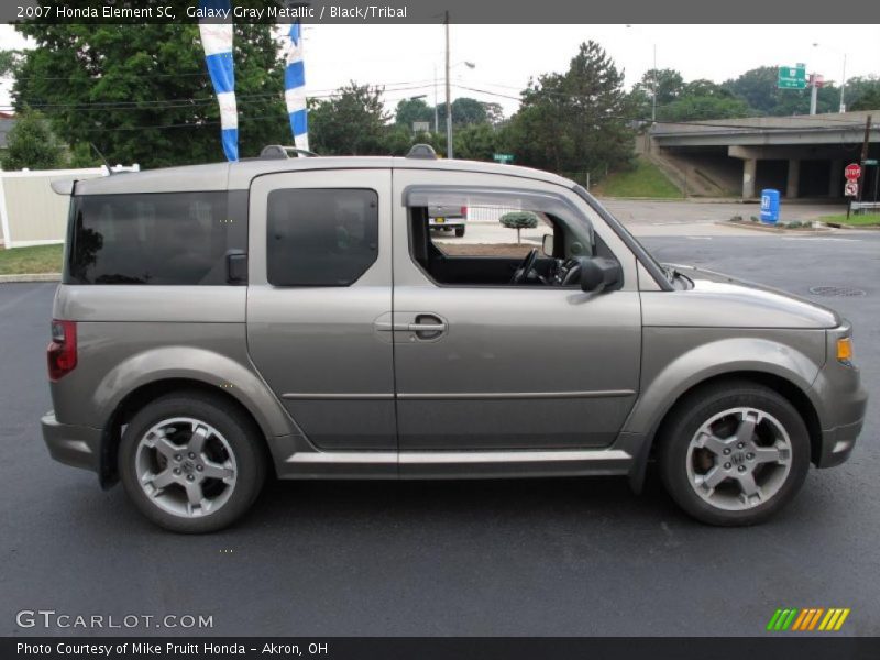 Galaxy Gray Metallic / Black/Tribal 2007 Honda Element SC