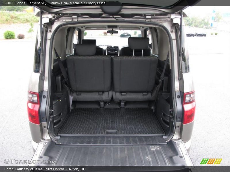 Galaxy Gray Metallic / Black/Tribal 2007 Honda Element SC