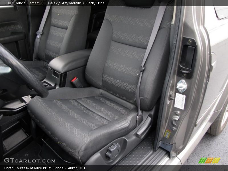 Galaxy Gray Metallic / Black/Tribal 2007 Honda Element SC
