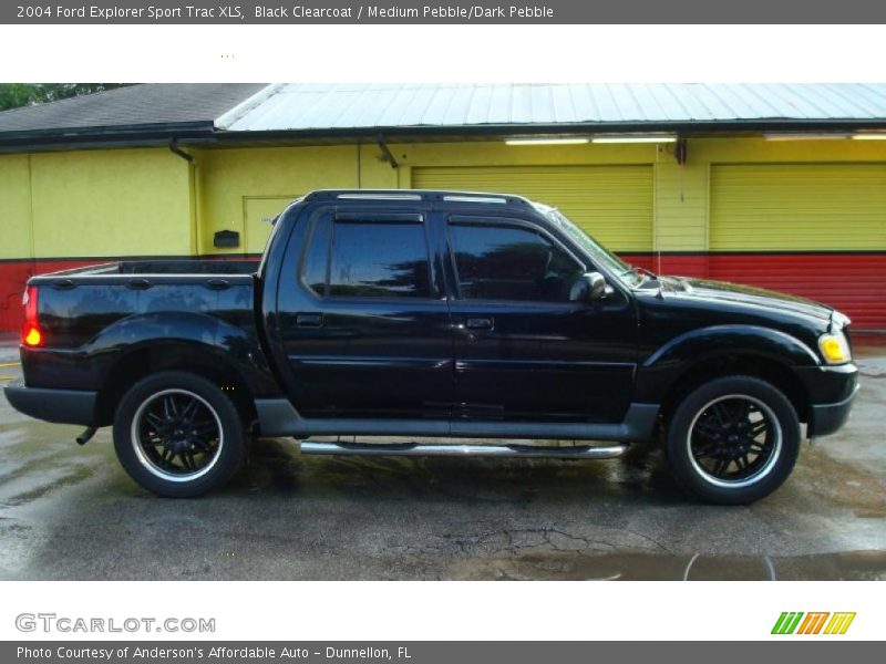 Black Clearcoat / Medium Pebble/Dark Pebble 2004 Ford Explorer Sport Trac XLS