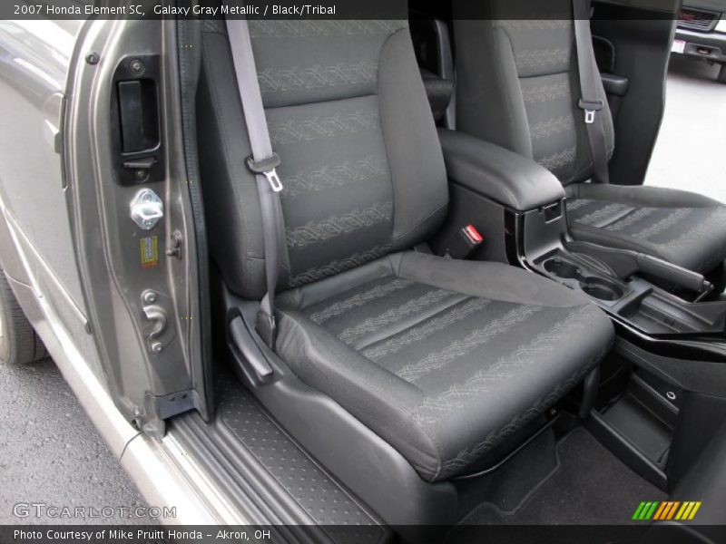 Galaxy Gray Metallic / Black/Tribal 2007 Honda Element SC