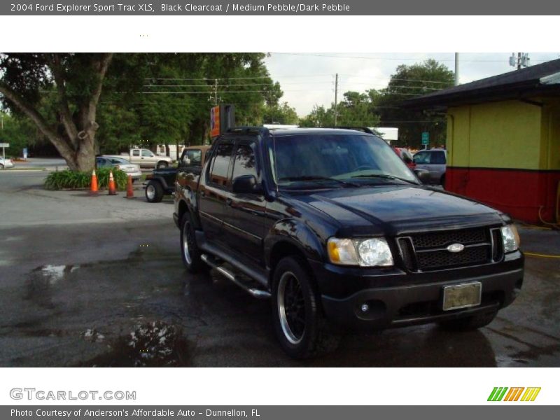 Black Clearcoat / Medium Pebble/Dark Pebble 2004 Ford Explorer Sport Trac XLS