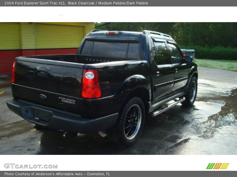 Black Clearcoat / Medium Pebble/Dark Pebble 2004 Ford Explorer Sport Trac XLS
