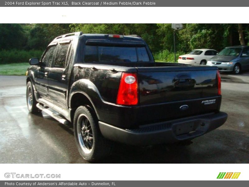 Black Clearcoat / Medium Pebble/Dark Pebble 2004 Ford Explorer Sport Trac XLS