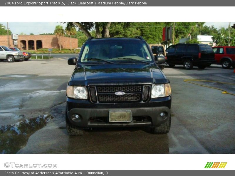 Black Clearcoat / Medium Pebble/Dark Pebble 2004 Ford Explorer Sport Trac XLS