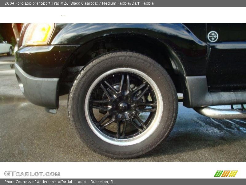 Black Clearcoat / Medium Pebble/Dark Pebble 2004 Ford Explorer Sport Trac XLS