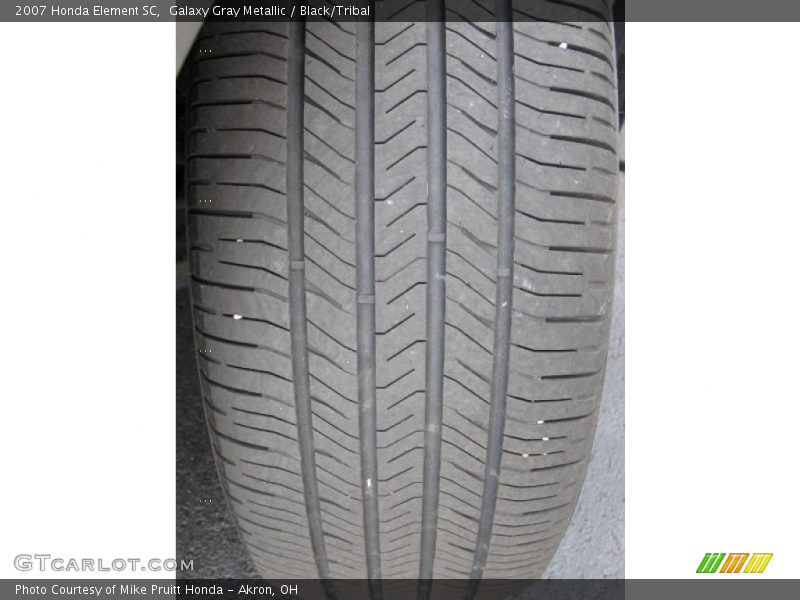 Galaxy Gray Metallic / Black/Tribal 2007 Honda Element SC