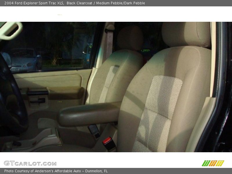 Black Clearcoat / Medium Pebble/Dark Pebble 2004 Ford Explorer Sport Trac XLS
