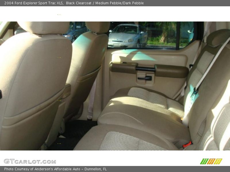 Black Clearcoat / Medium Pebble/Dark Pebble 2004 Ford Explorer Sport Trac XLS