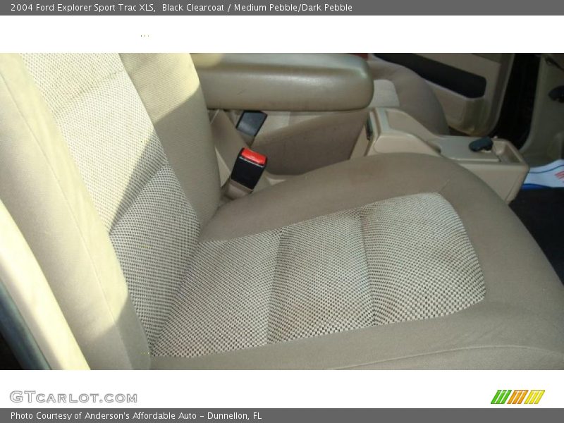 Black Clearcoat / Medium Pebble/Dark Pebble 2004 Ford Explorer Sport Trac XLS