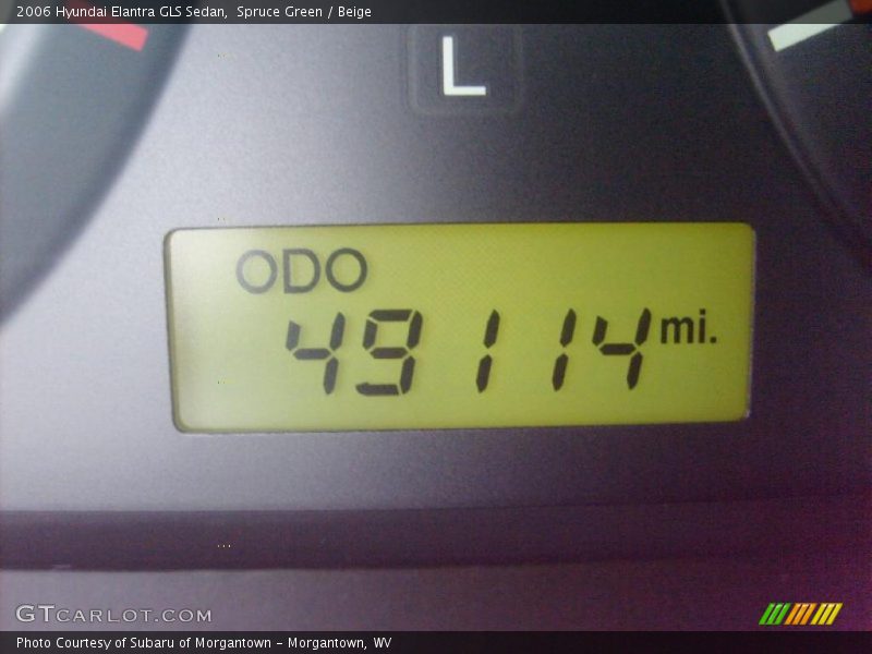 Spruce Green / Beige 2006 Hyundai Elantra GLS Sedan