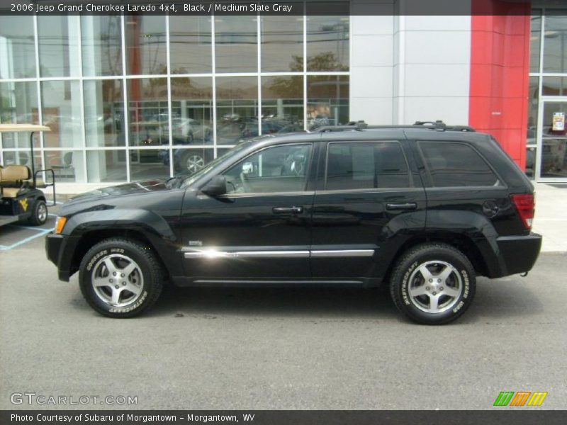 Black / Medium Slate Gray 2006 Jeep Grand Cherokee Laredo 4x4