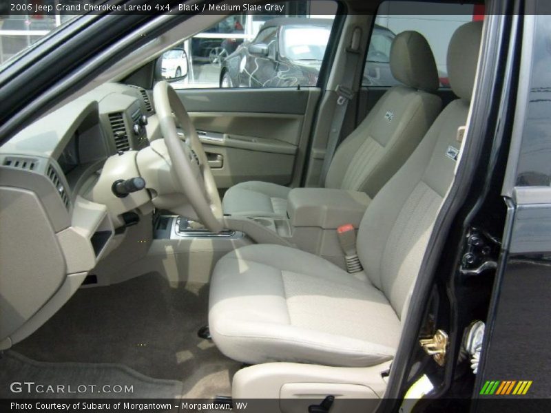 Black / Medium Slate Gray 2006 Jeep Grand Cherokee Laredo 4x4