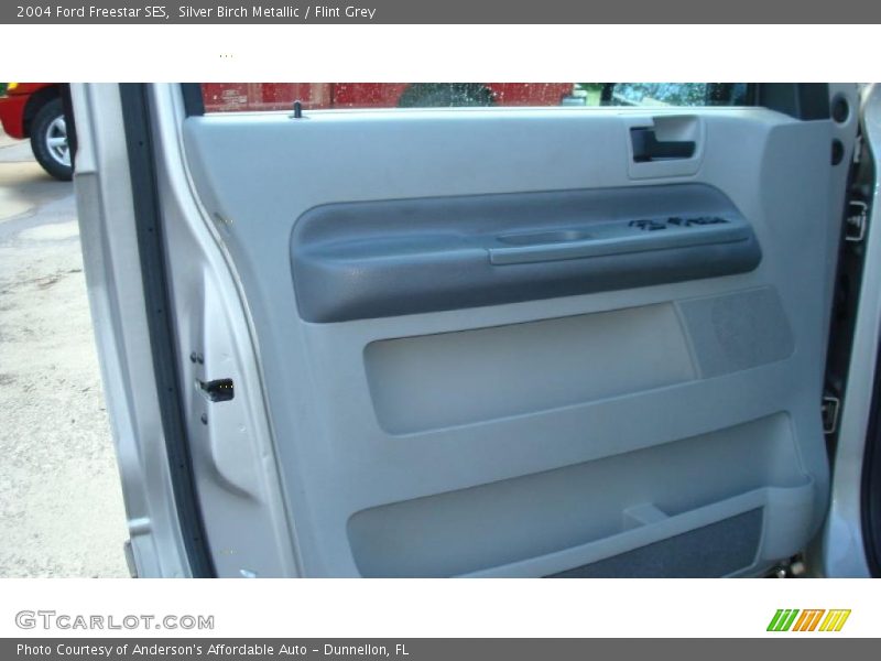Silver Birch Metallic / Flint Grey 2004 Ford Freestar SES