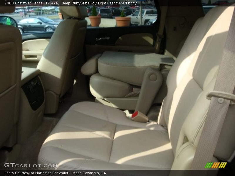 Deep Ruby Metallic / Light Cashmere/Ebony 2008 Chevrolet Tahoe LTZ 4x4