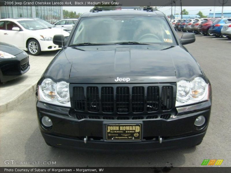 Black / Medium Slate Gray 2006 Jeep Grand Cherokee Laredo 4x4