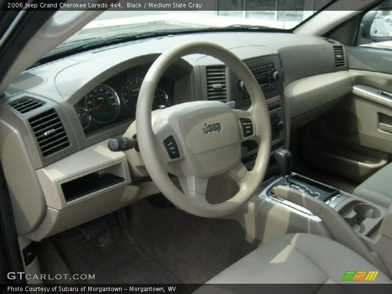 Black / Medium Slate Gray 2006 Jeep Grand Cherokee Laredo 4x4