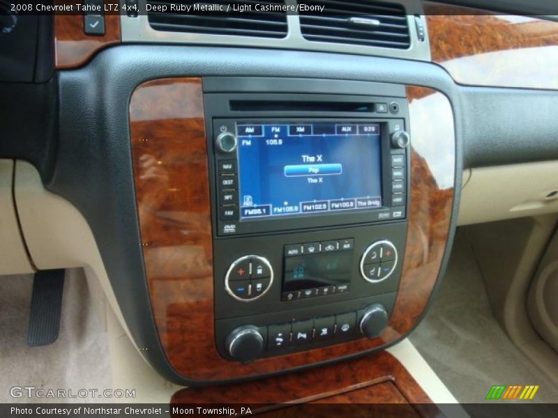 Deep Ruby Metallic / Light Cashmere/Ebony 2008 Chevrolet Tahoe LTZ 4x4
