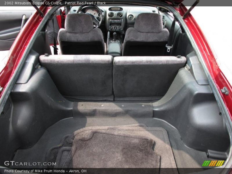 Patriot Red Pearl / Black 2002 Mitsubishi Eclipse GS Coupe
