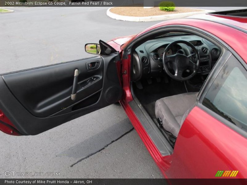 Patriot Red Pearl / Black 2002 Mitsubishi Eclipse GS Coupe