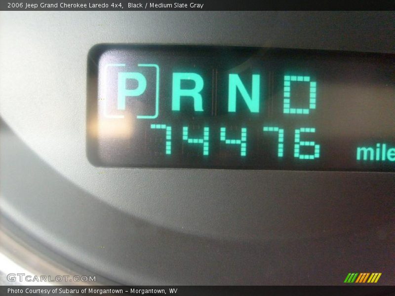 Black / Medium Slate Gray 2006 Jeep Grand Cherokee Laredo 4x4