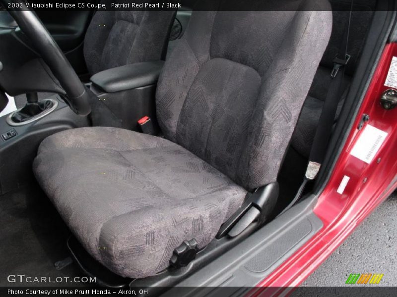 Patriot Red Pearl / Black 2002 Mitsubishi Eclipse GS Coupe
