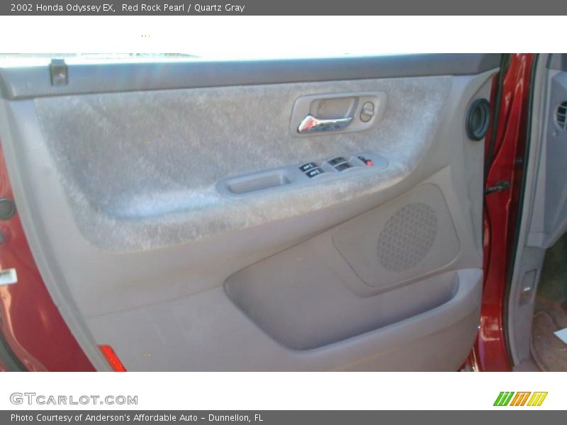 Red Rock Pearl / Quartz Gray 2002 Honda Odyssey EX