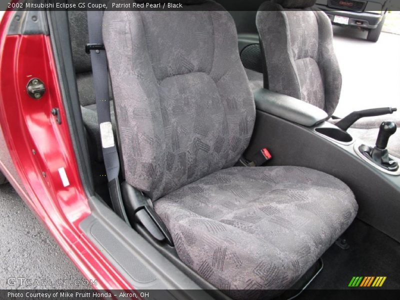 Patriot Red Pearl / Black 2002 Mitsubishi Eclipse GS Coupe