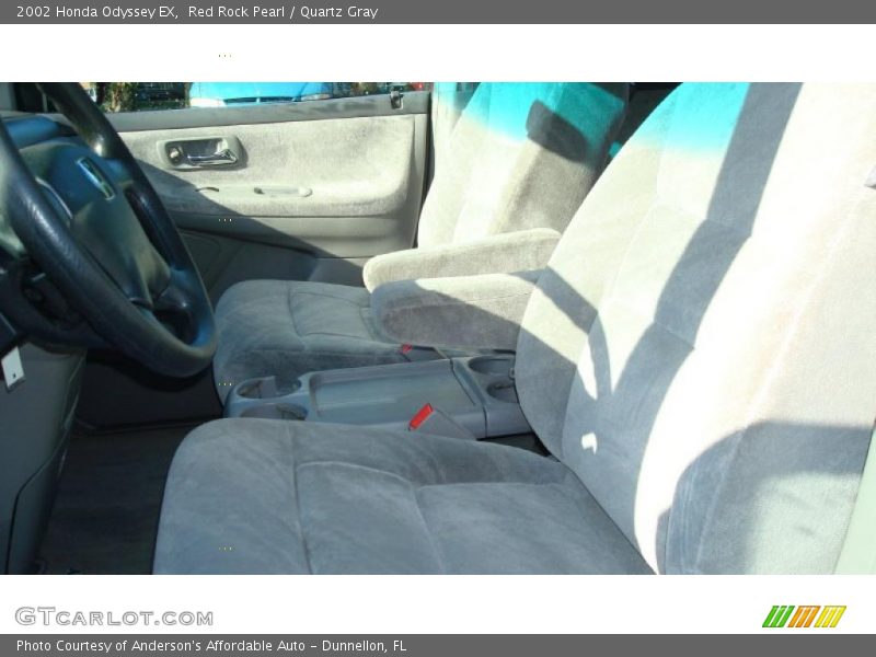 Red Rock Pearl / Quartz Gray 2002 Honda Odyssey EX