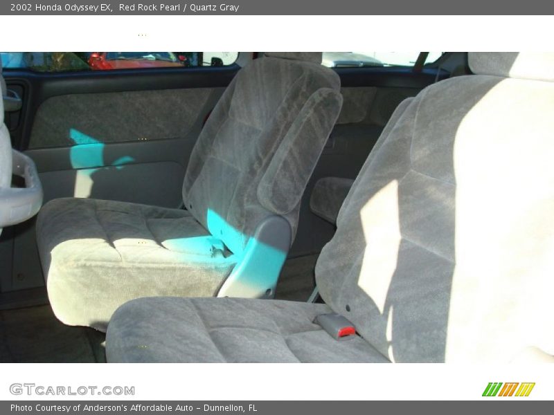 Red Rock Pearl / Quartz Gray 2002 Honda Odyssey EX