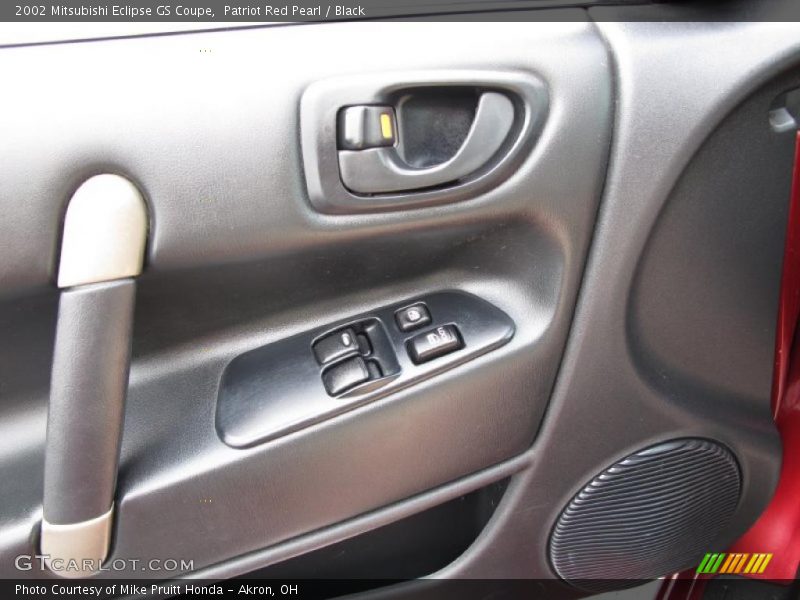 Patriot Red Pearl / Black 2002 Mitsubishi Eclipse GS Coupe