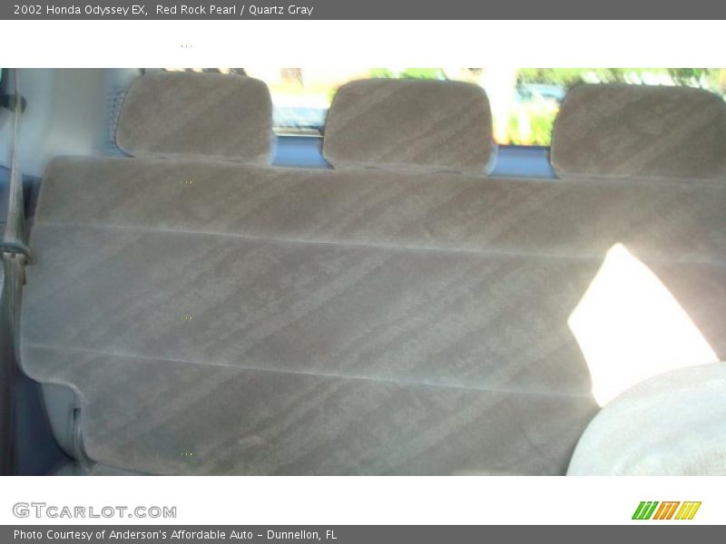 Red Rock Pearl / Quartz Gray 2002 Honda Odyssey EX