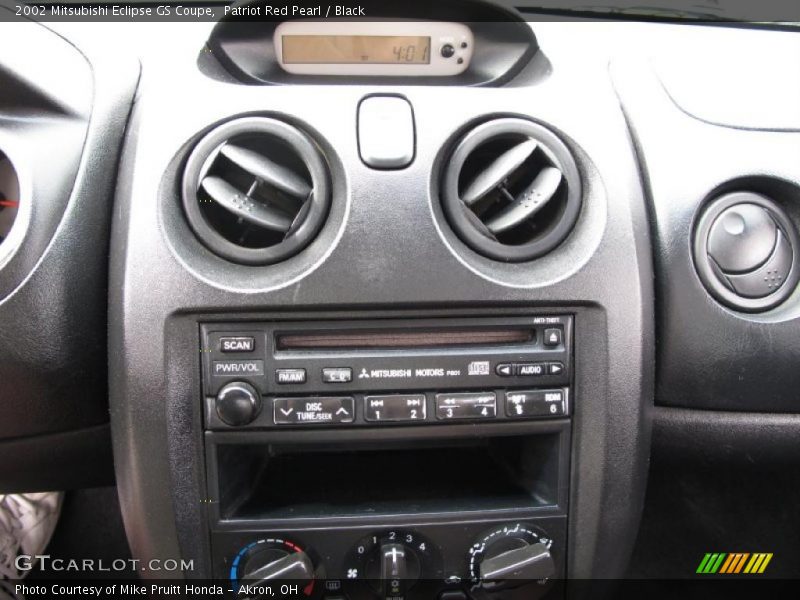 Patriot Red Pearl / Black 2002 Mitsubishi Eclipse GS Coupe