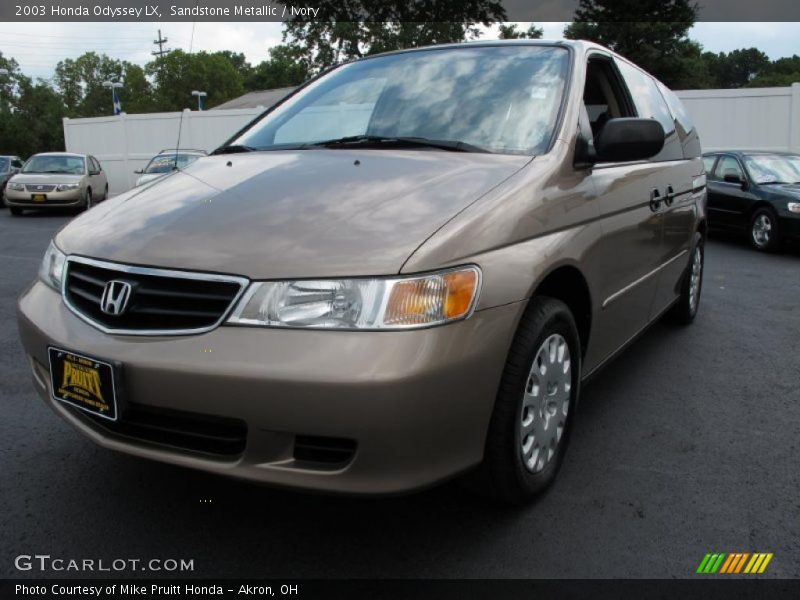 Sandstone Metallic / Ivory 2003 Honda Odyssey LX