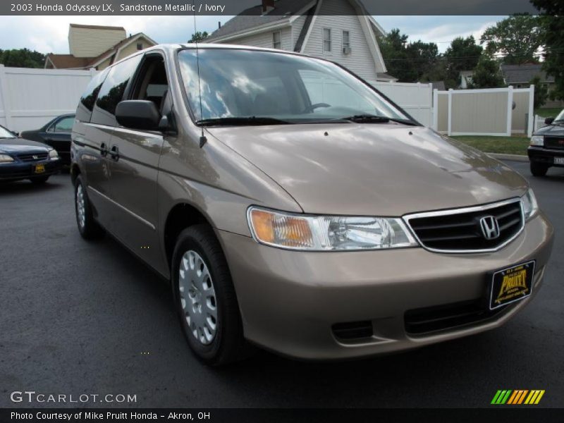 Sandstone Metallic / Ivory 2003 Honda Odyssey LX