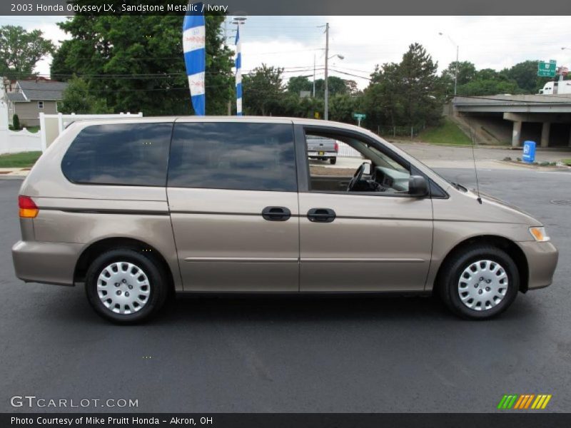 Sandstone Metallic / Ivory 2003 Honda Odyssey LX