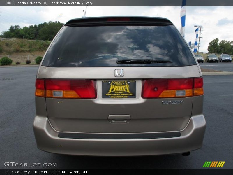 Sandstone Metallic / Ivory 2003 Honda Odyssey LX
