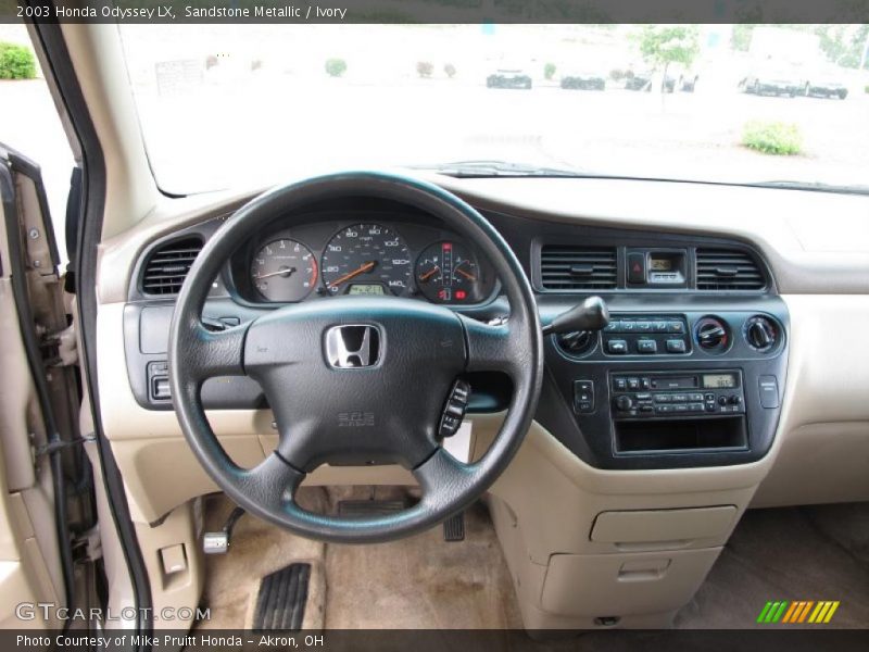 Sandstone Metallic / Ivory 2003 Honda Odyssey LX