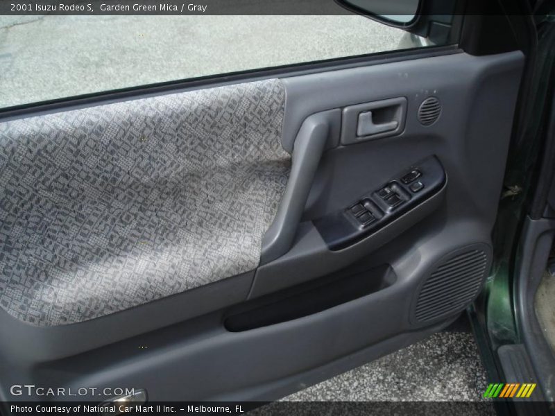 Garden Green Mica / Gray 2001 Isuzu Rodeo S