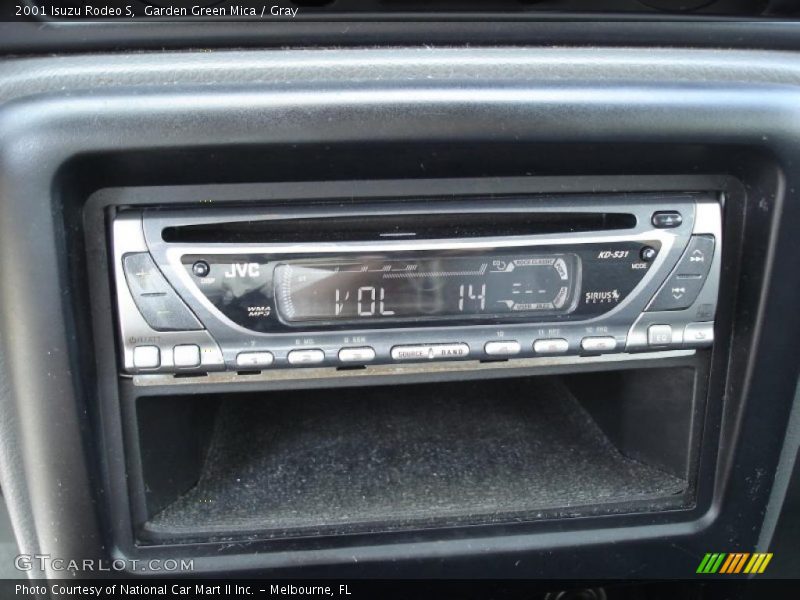 Garden Green Mica / Gray 2001 Isuzu Rodeo S