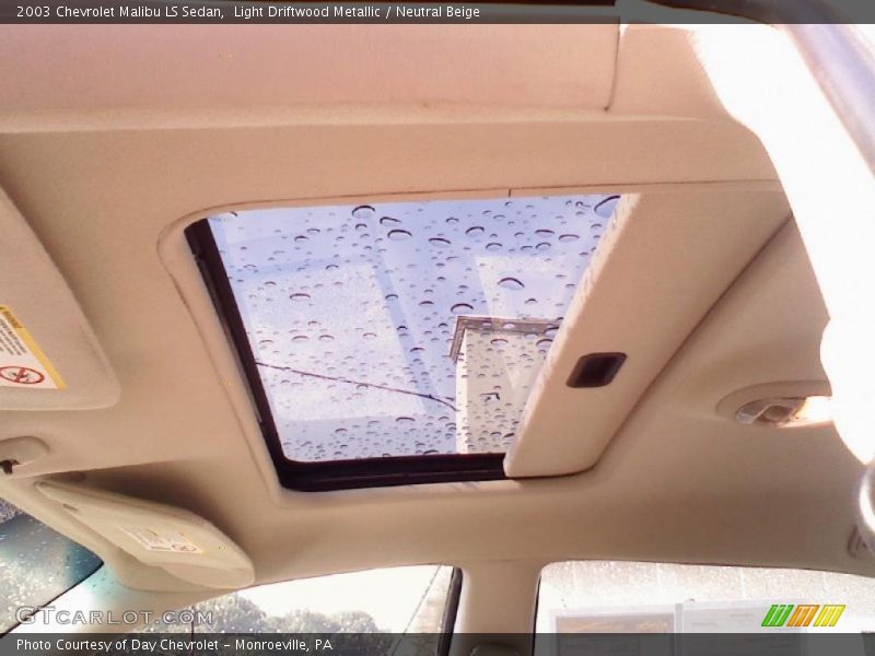 Light Driftwood Metallic / Neutral Beige 2003 Chevrolet Malibu LS Sedan