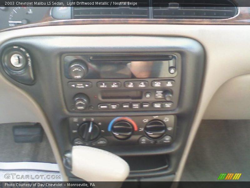 Light Driftwood Metallic / Neutral Beige 2003 Chevrolet Malibu LS Sedan