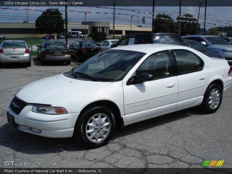 Stone White / Camel 2000 Chrysler Cirrus LXi