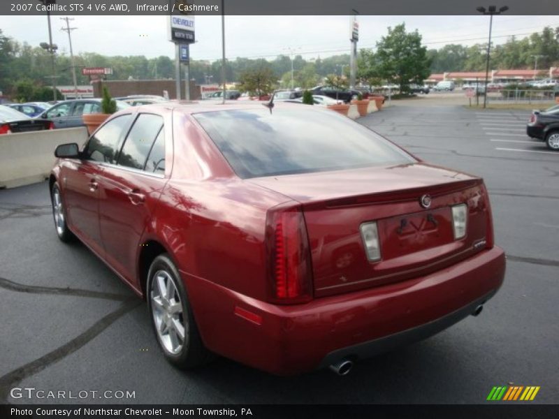 Infrared / Cashmere 2007 Cadillac STS 4 V6 AWD